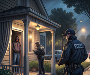 I’m arrested?